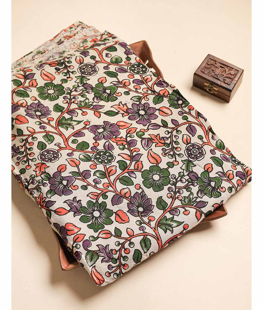 Assam Silk Kalamkari