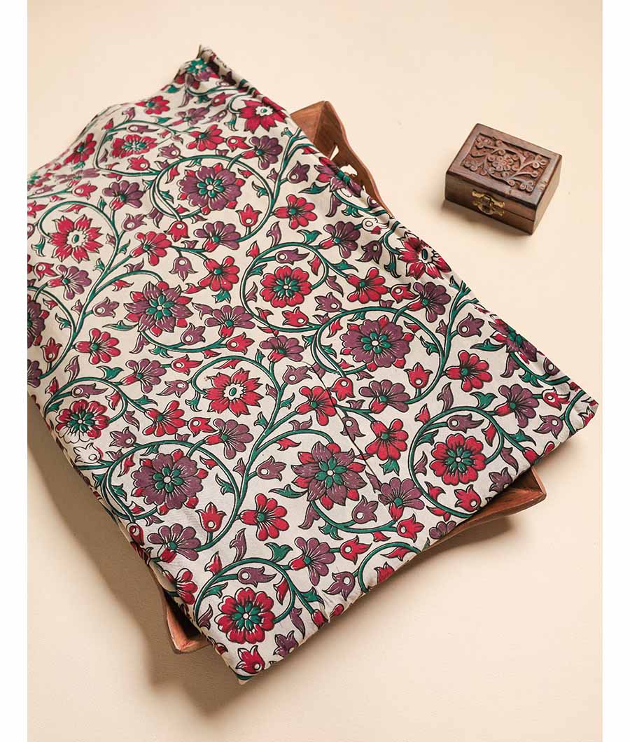 Assam Silk Kalamkari