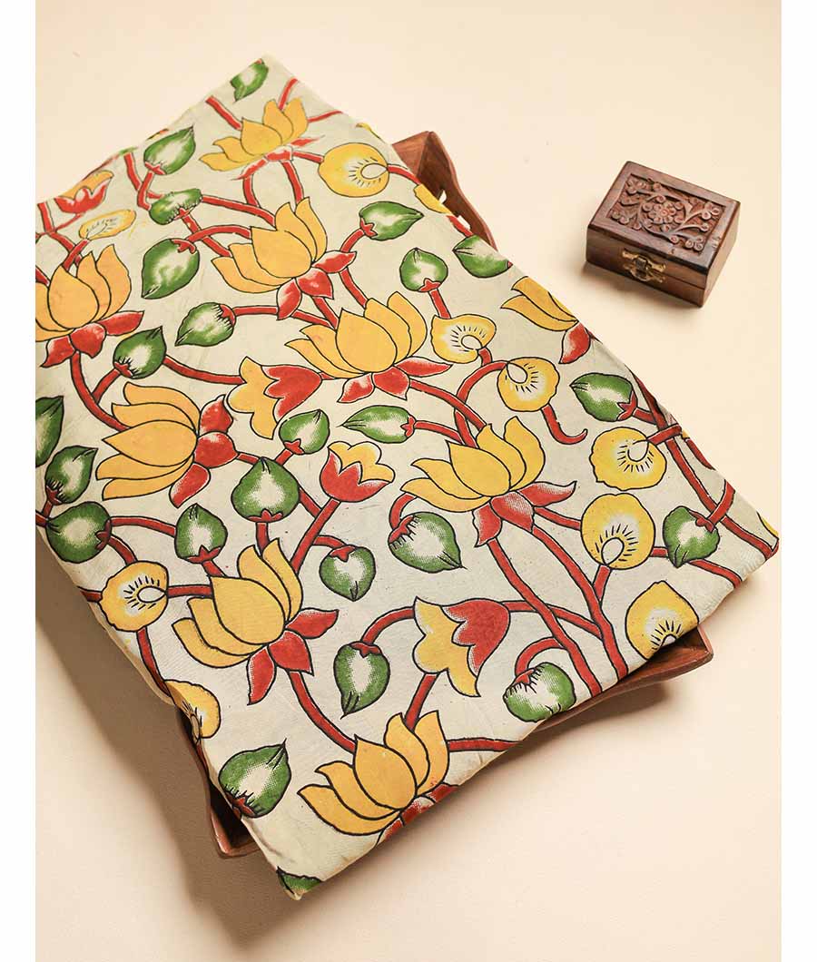 Assam Silk Kalamkari