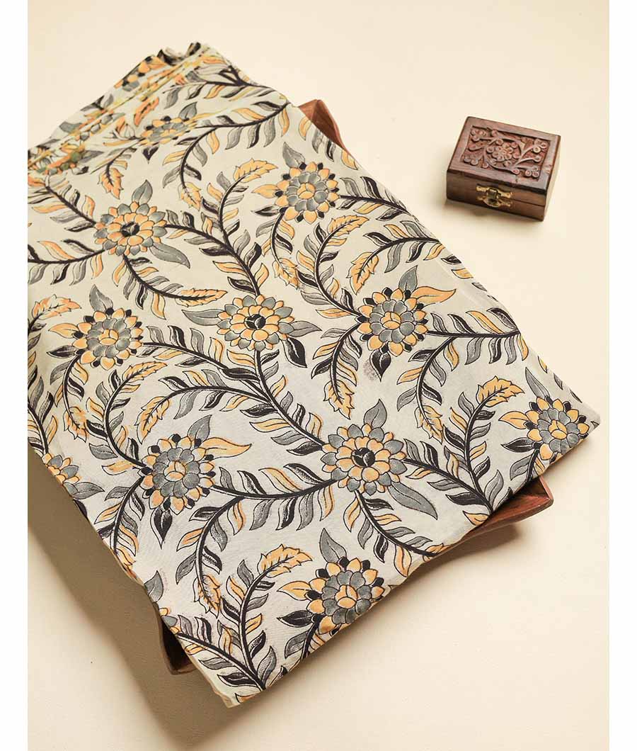 Assam Silk Kalamkari