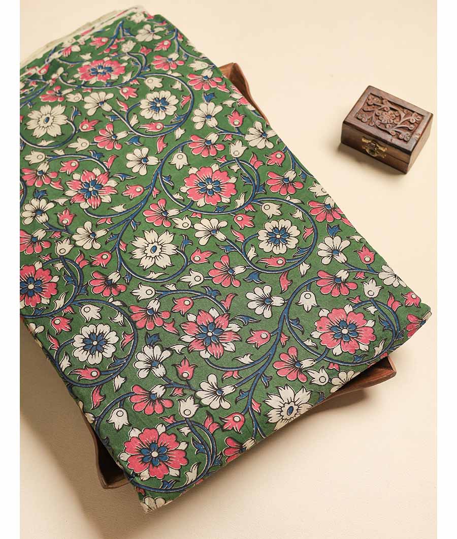 COTTON KALAMKARI  FABRIC