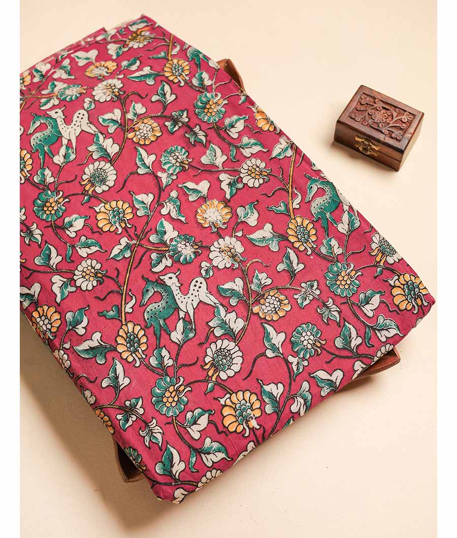 COTTON KALAMKARI  FABRIC