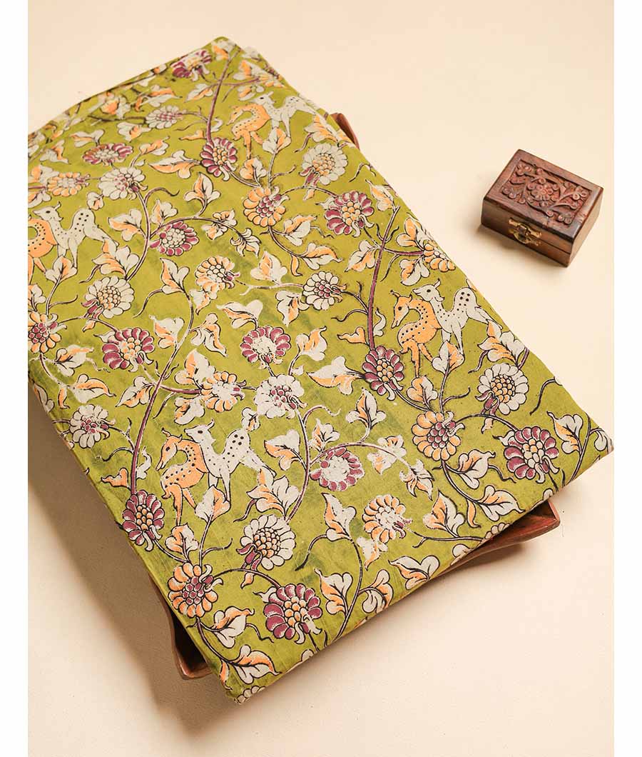 COTTON KALAMKARI  FABRIC