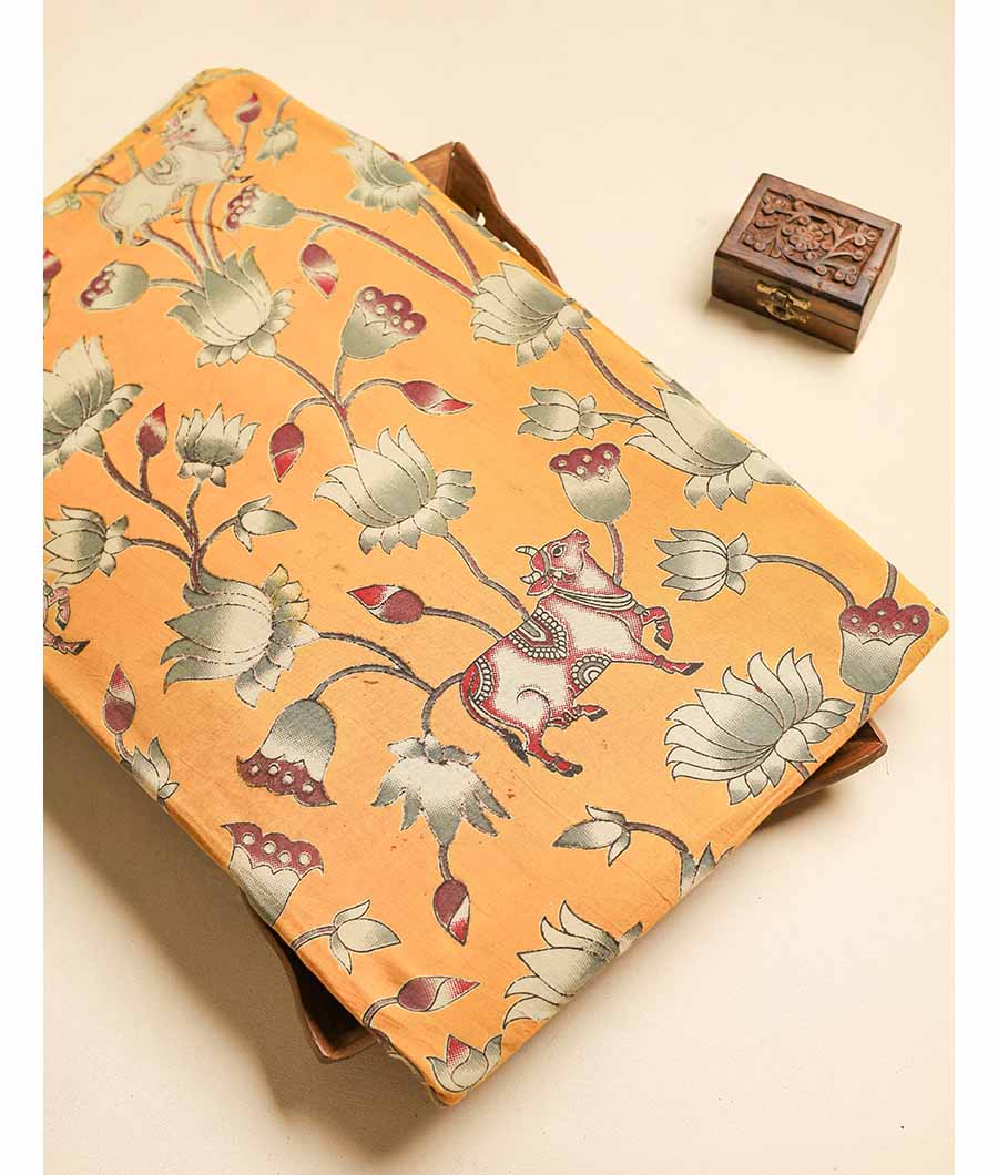 COTTON KALAMKARI  FABRIC