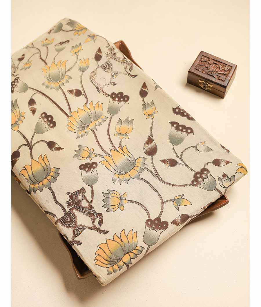 COTTON KALAMKARI  FABRIC