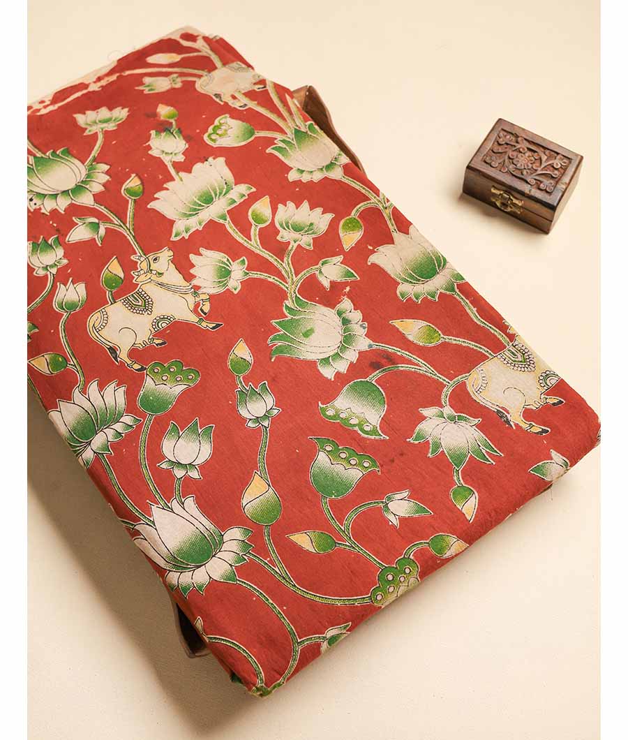 COTTON KALAMKARI  FABRIC