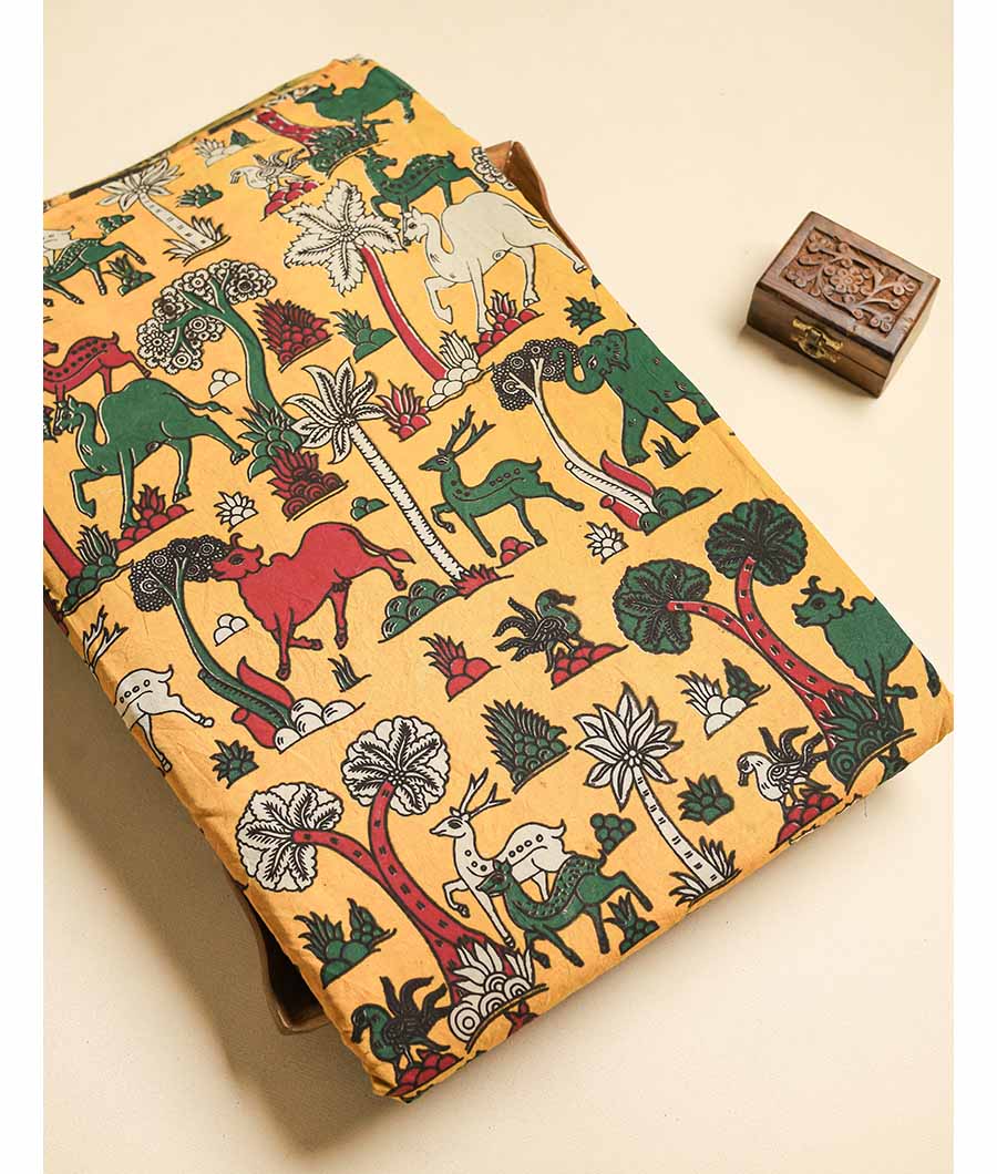 COTTON KALAMKARI  FABRIC