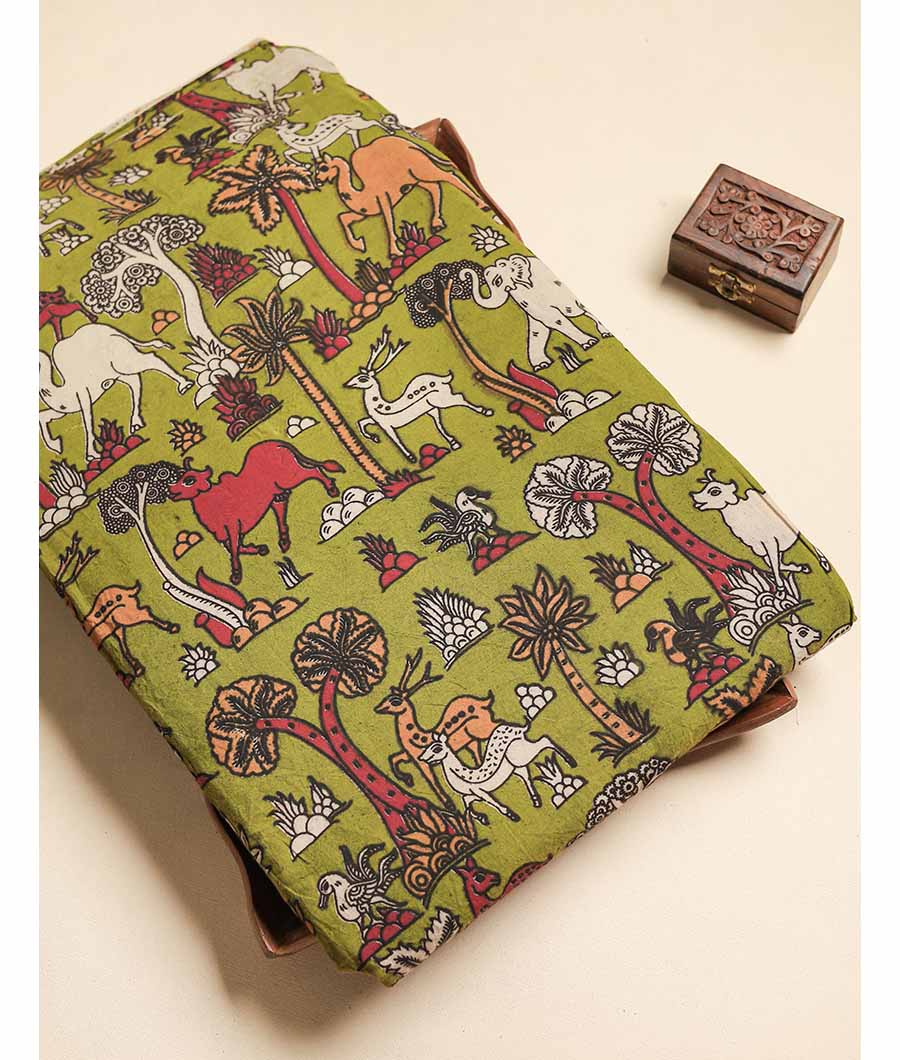 COTTON KALAMKARI  FABRIC