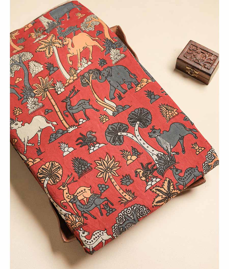 COTTON KALAMKARI  FABRIC