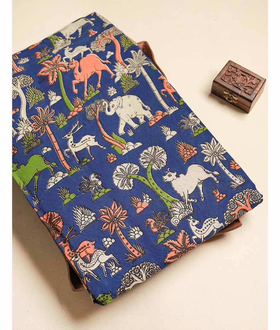 COTTON KALAMKARI  FABRIC