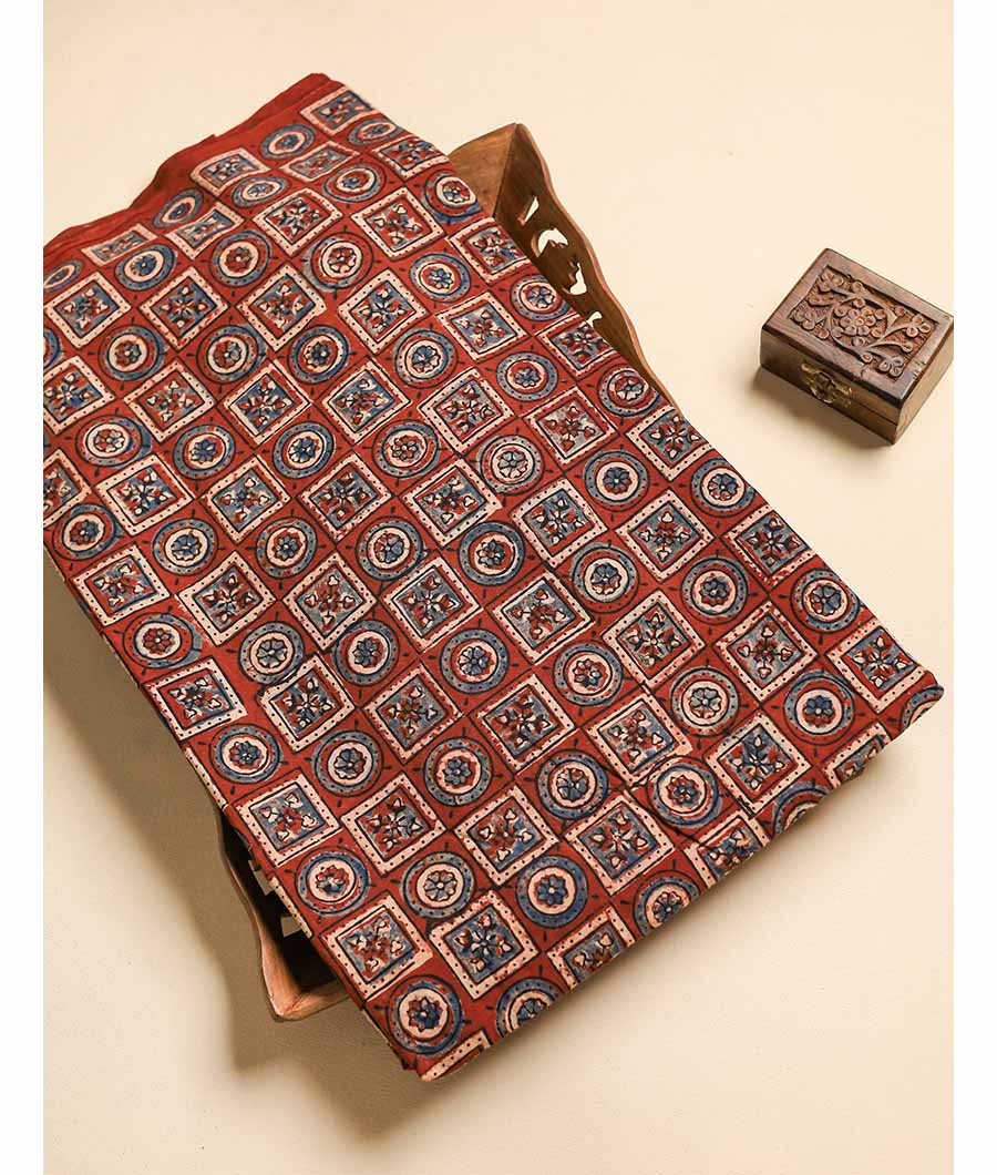 COTTON AJRAK FABRIC