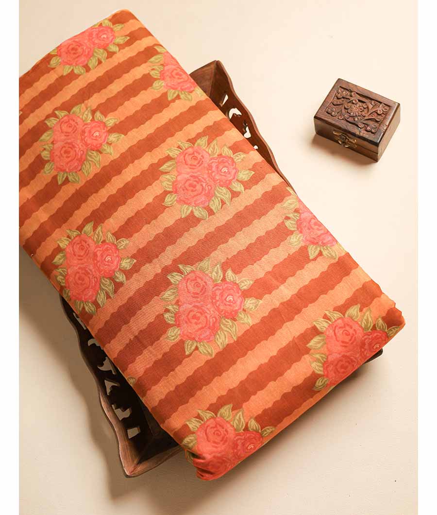 MUL COTTON PRINTED FABRIC