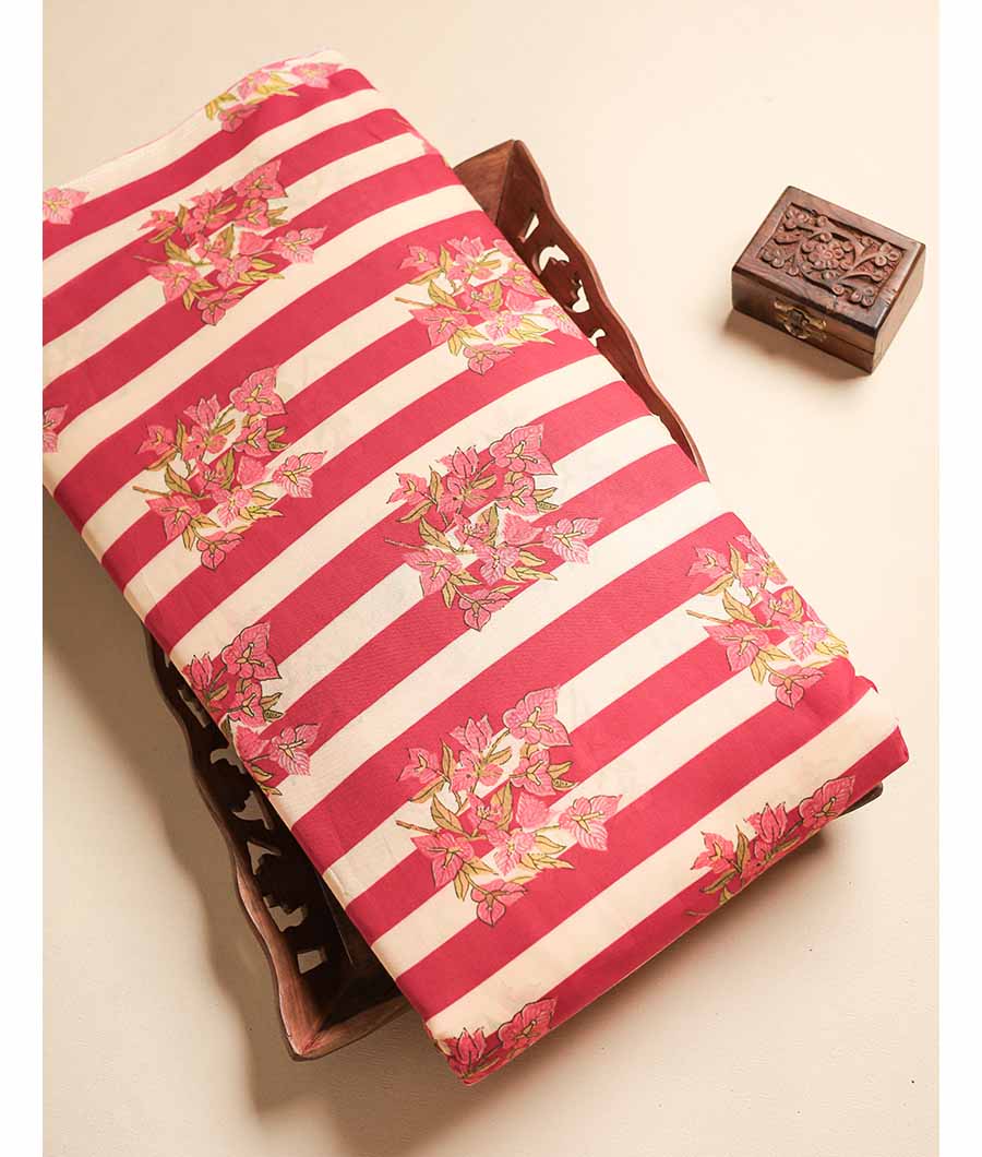 MUL COTTON PRINTED FABRIC