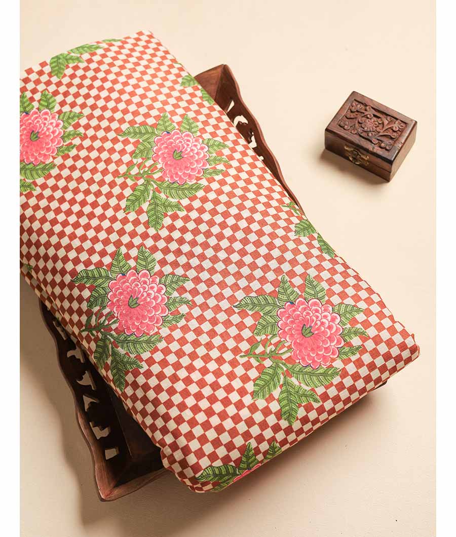 MUL COTTON PRINTED FABRIC