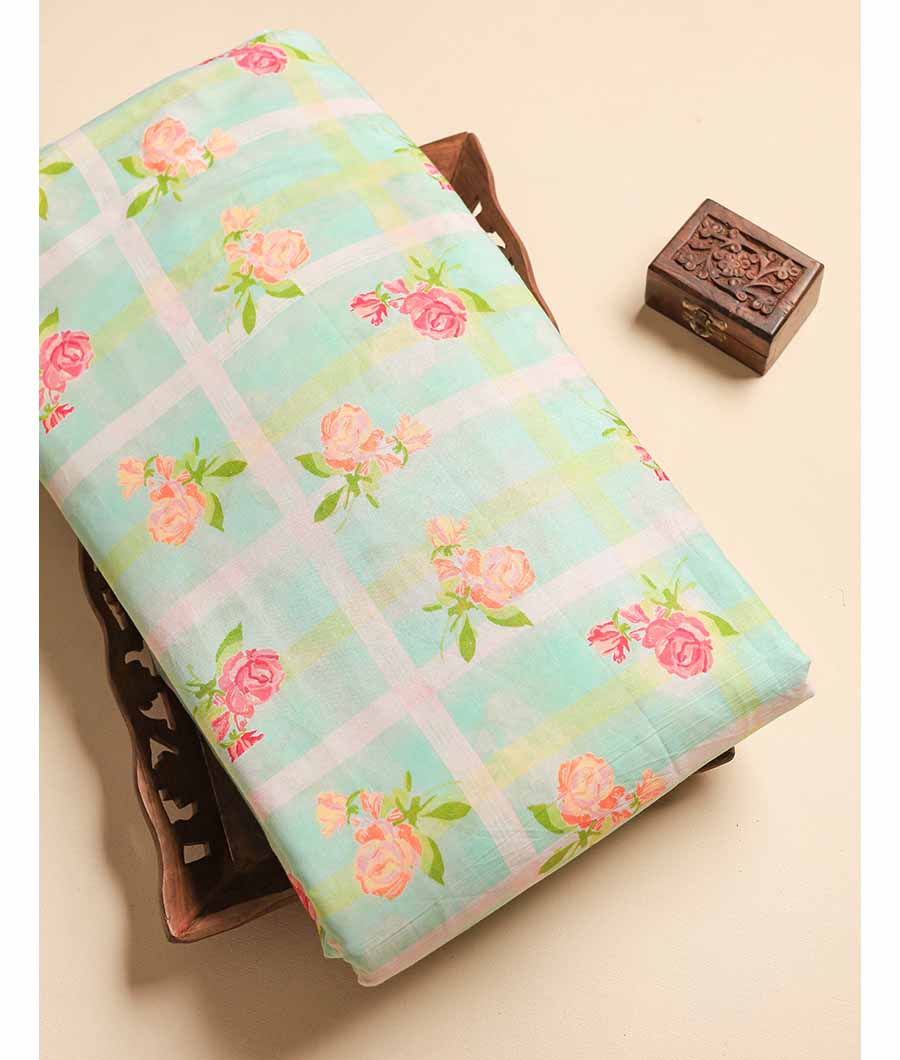 MUL COTTON PRINTED FABRIC