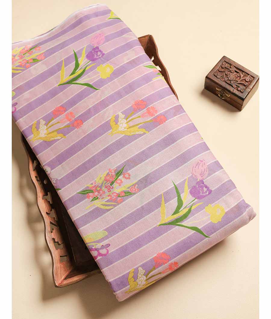 MUL COTTON PRINTED FABRIC