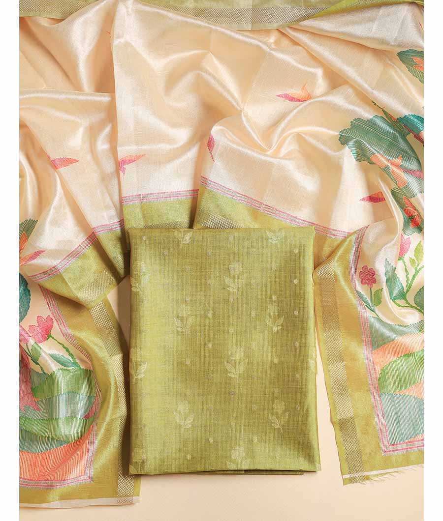 SEMI TUSSAR SUIT SET