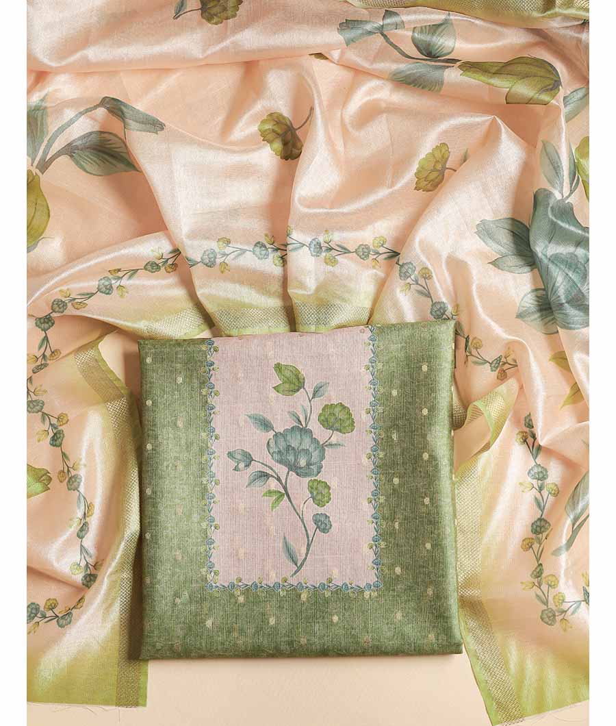 SEMI TUSSAR SUIT SET