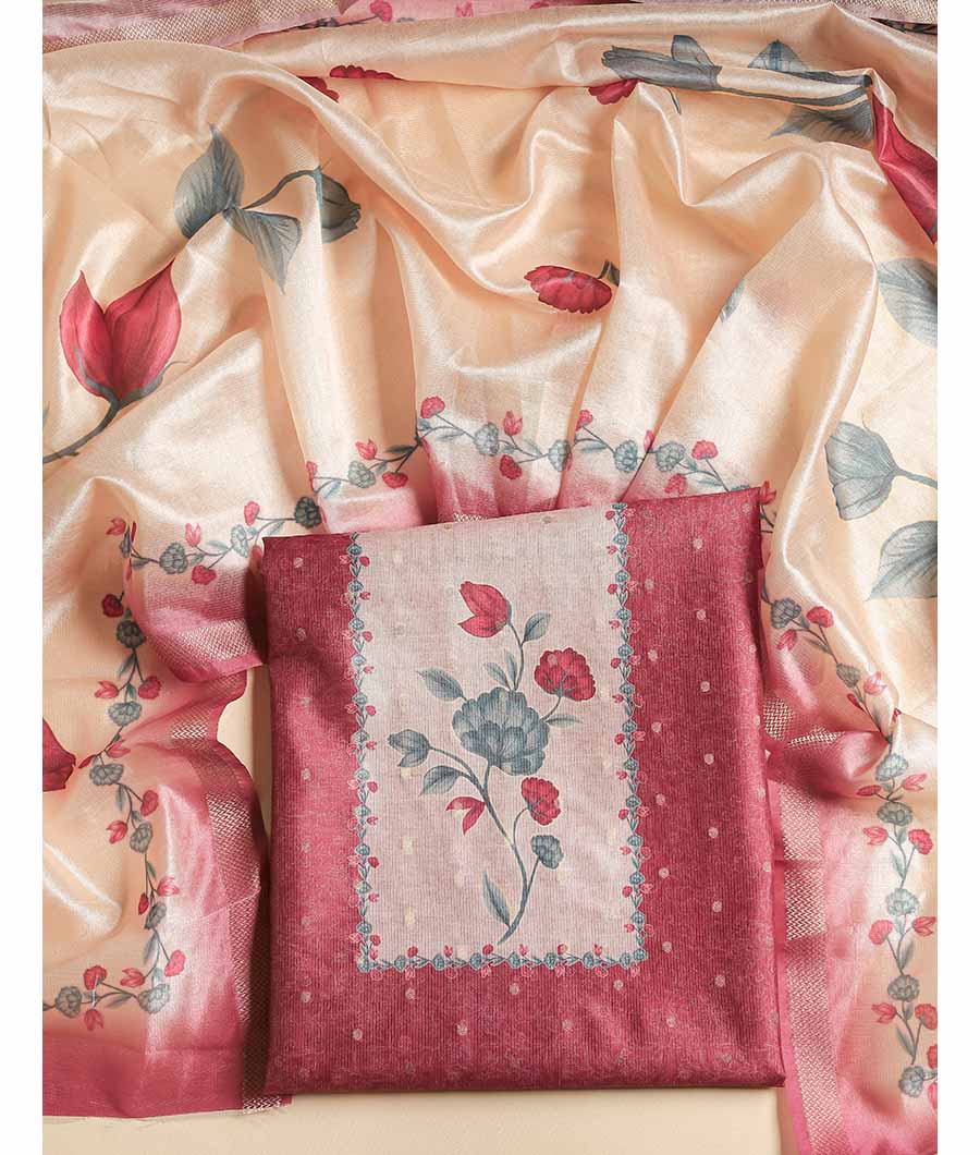 SEMI TUSSAR SUIT SET