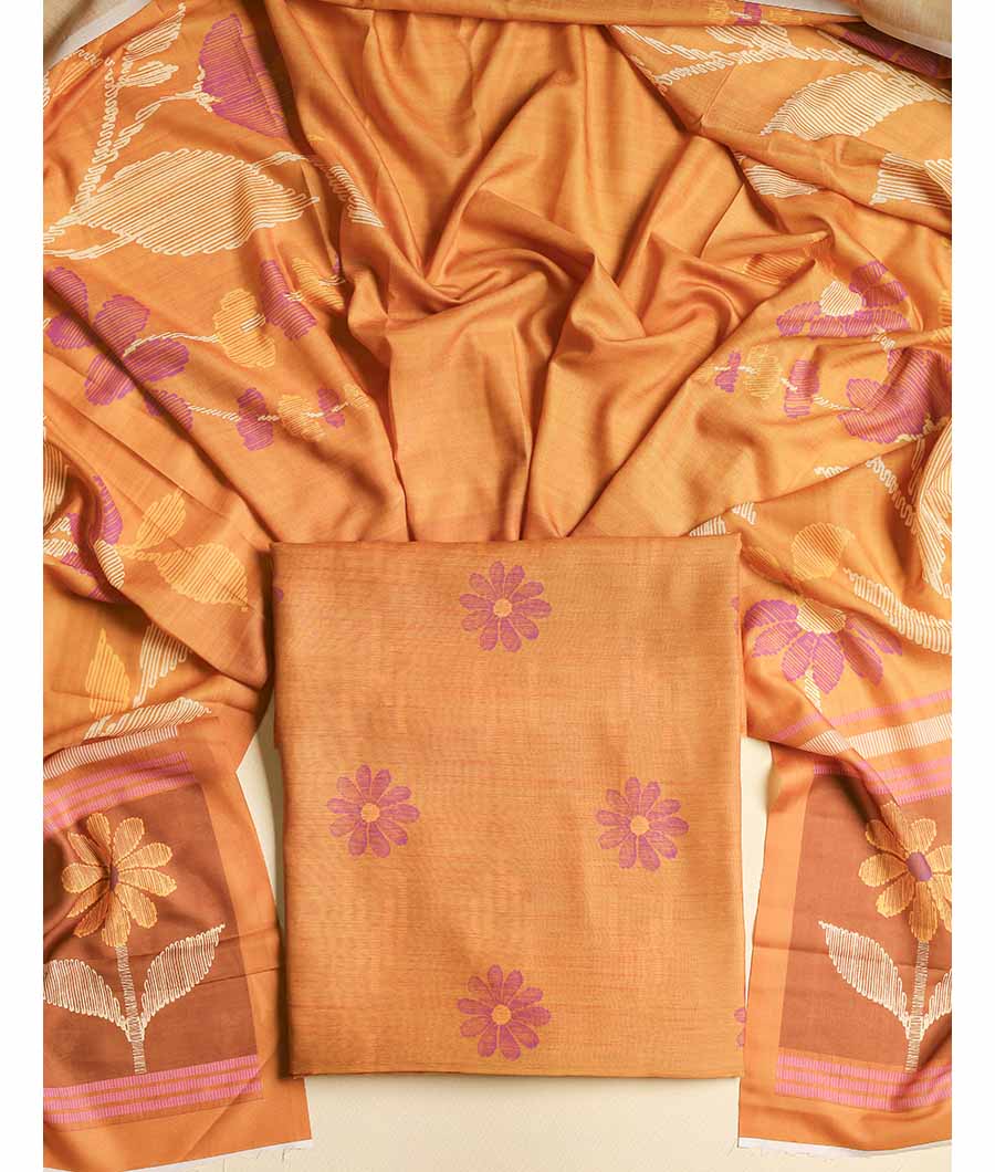 CHANDERI SILK SUIT SET