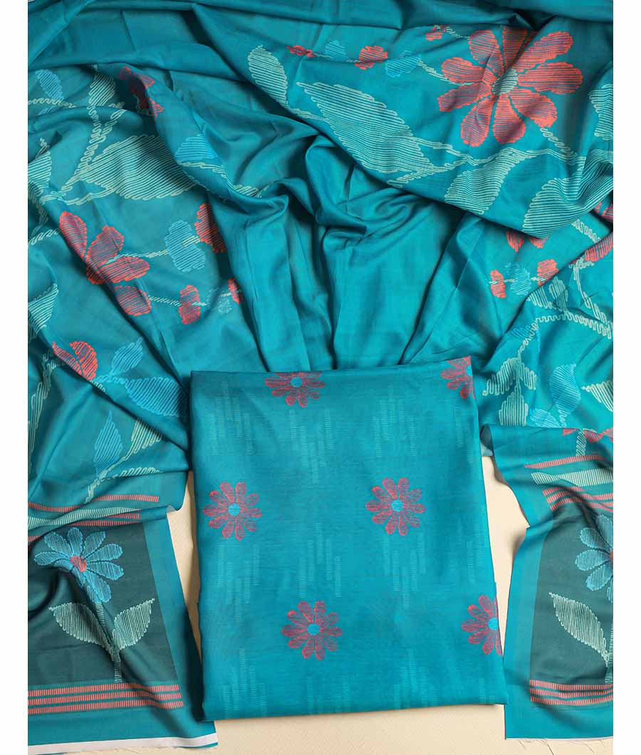 CHANDERI SILK SUIT SET