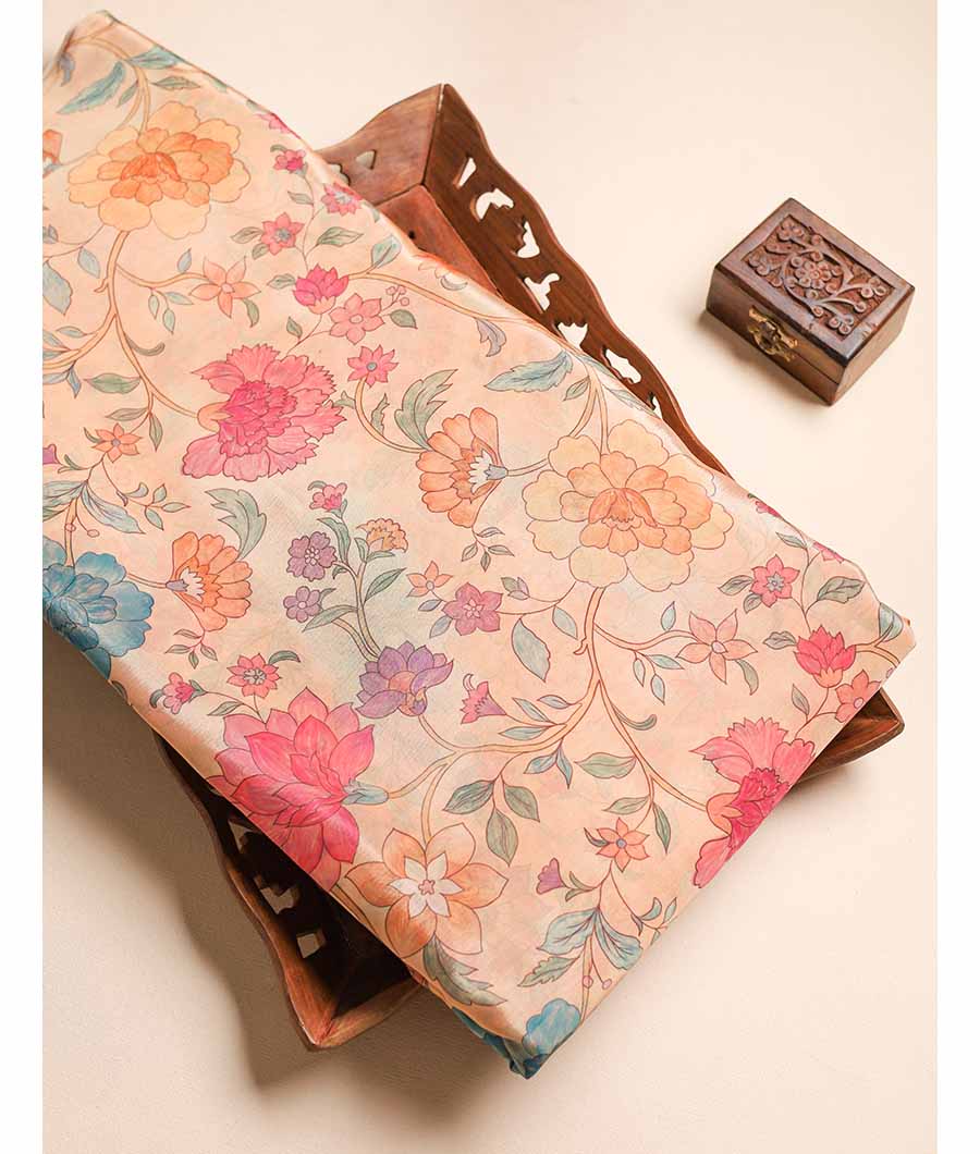 ORGANZA PRINTED FABRIC