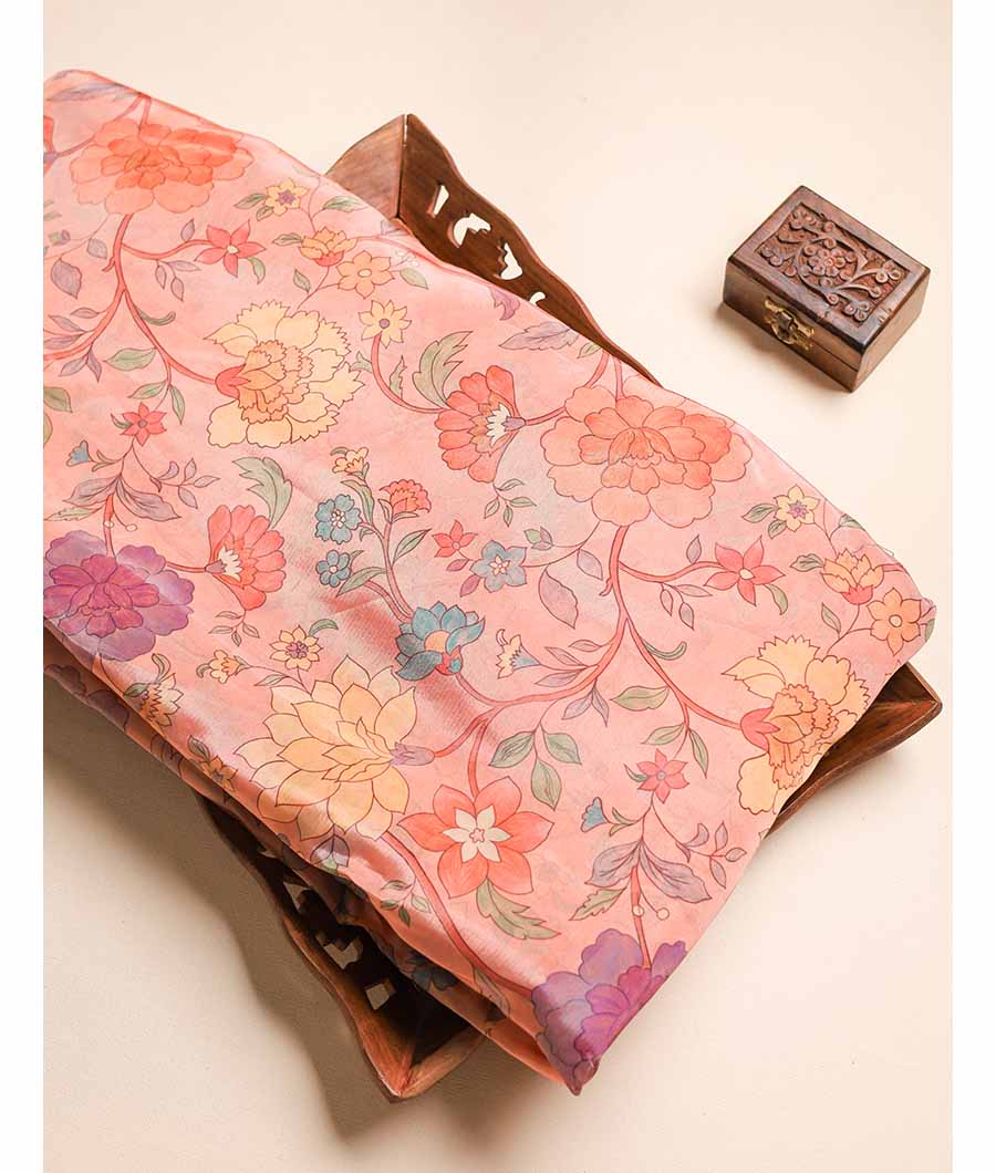 ORGANZA PRINTED FABRIC