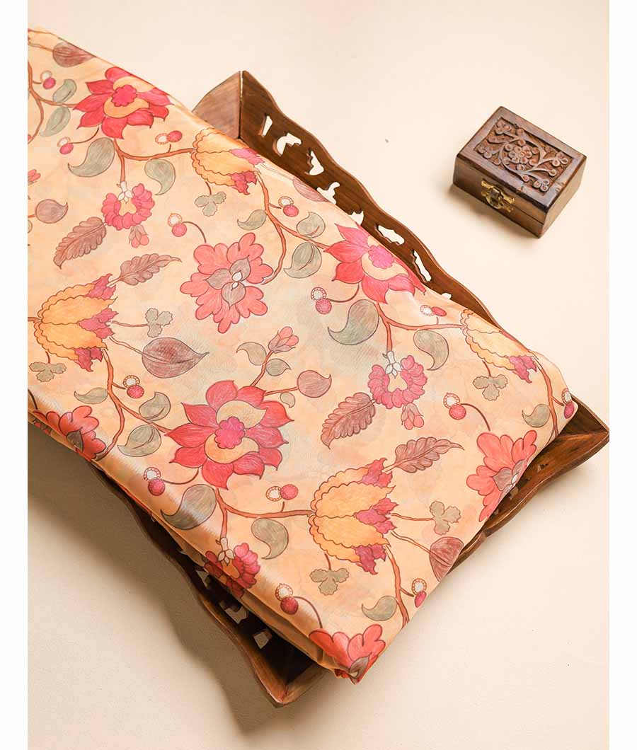 ORGANZA PRINTED FABRIC