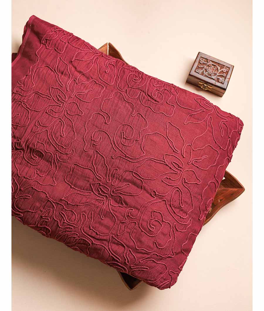 SILK EMBROIDERED FABRIC