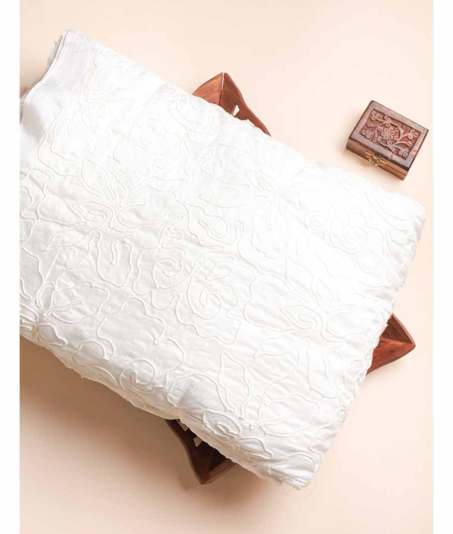 SILK EMBROIDERED FABRIC