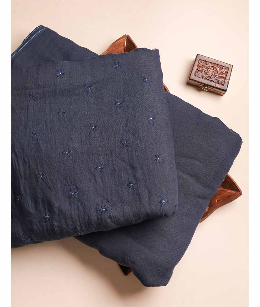 PURE LINEN EMBRIODERY FABRIC