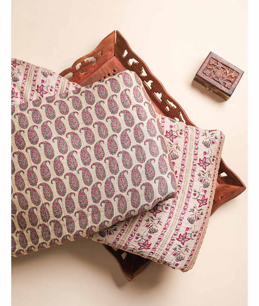 MOGRA CHANDERI FABRIC