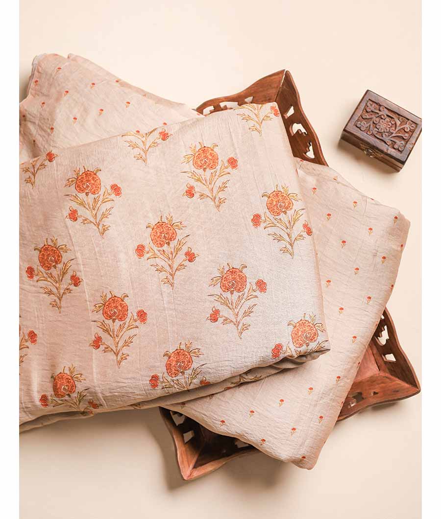 MOGRA CHANDERI FABRIC