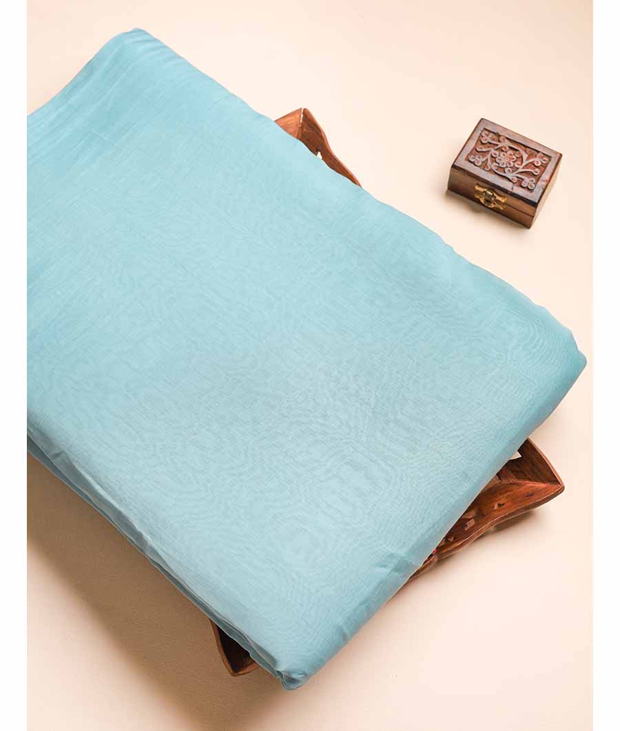 MUL CHANDERI PLAIN FABRIC