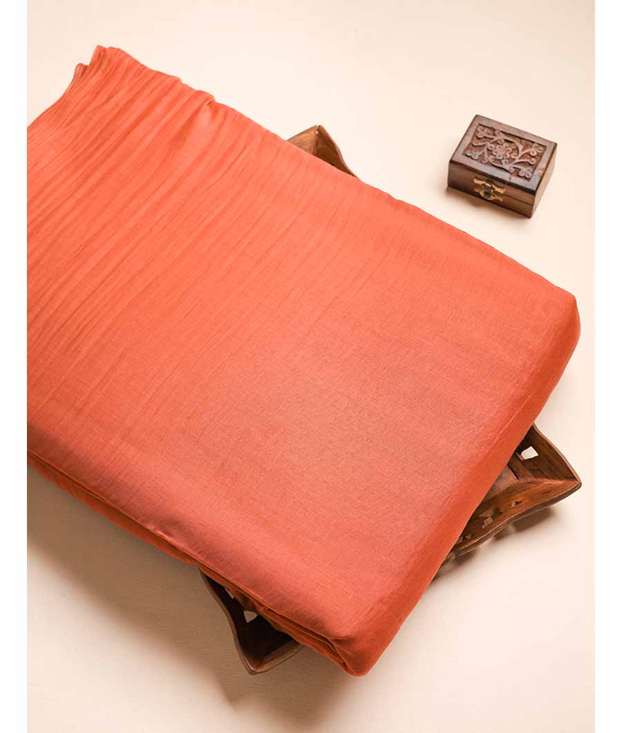 MUL CHANDERI PLAIN FABRIC