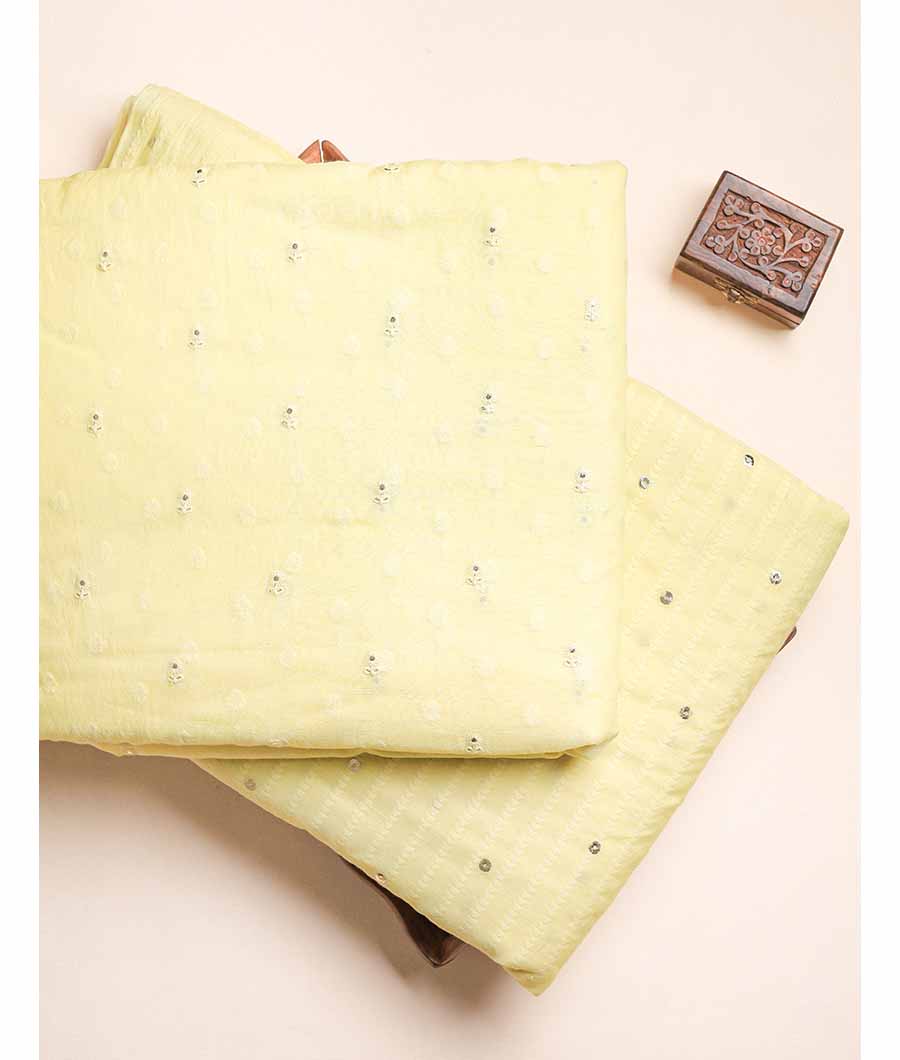 PURE COTTON JACQUARD EMBROIDERED FABRICS