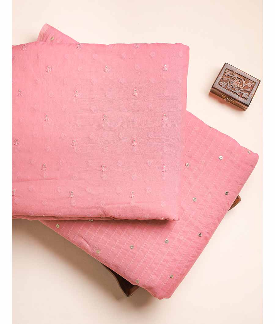 PURE COTTON JACQUARD EMBROIDERED FABRICS