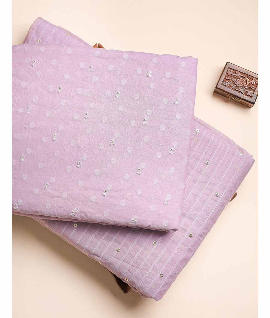 PURE COTTON JACQUARD EMBROIDERED FABRICS