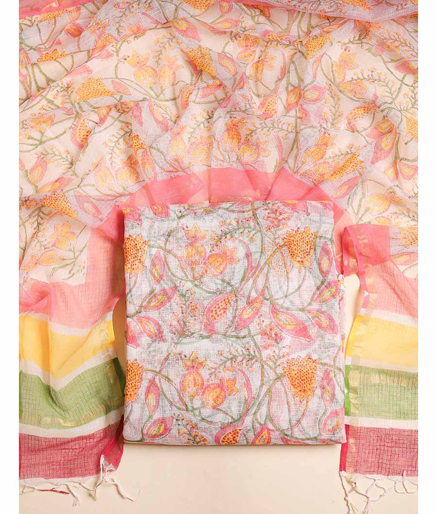 PURE COTTON KOTA TOP AND DUPATTA SET