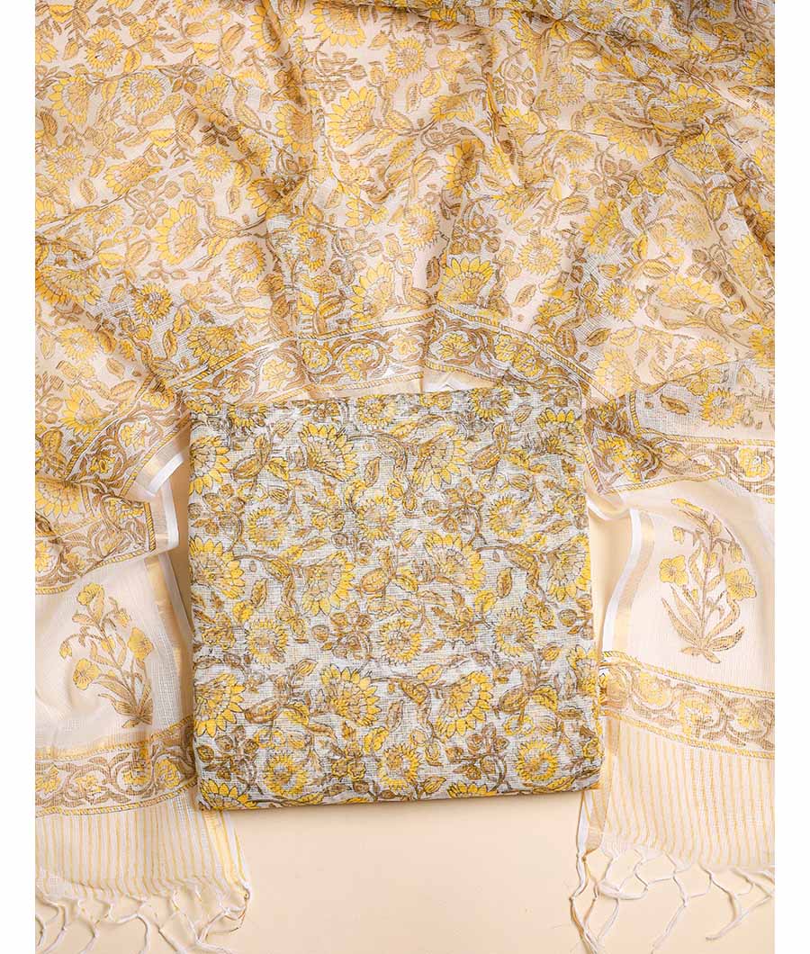 PURE COTTON KOTA TOP AND DUPATTA SET
