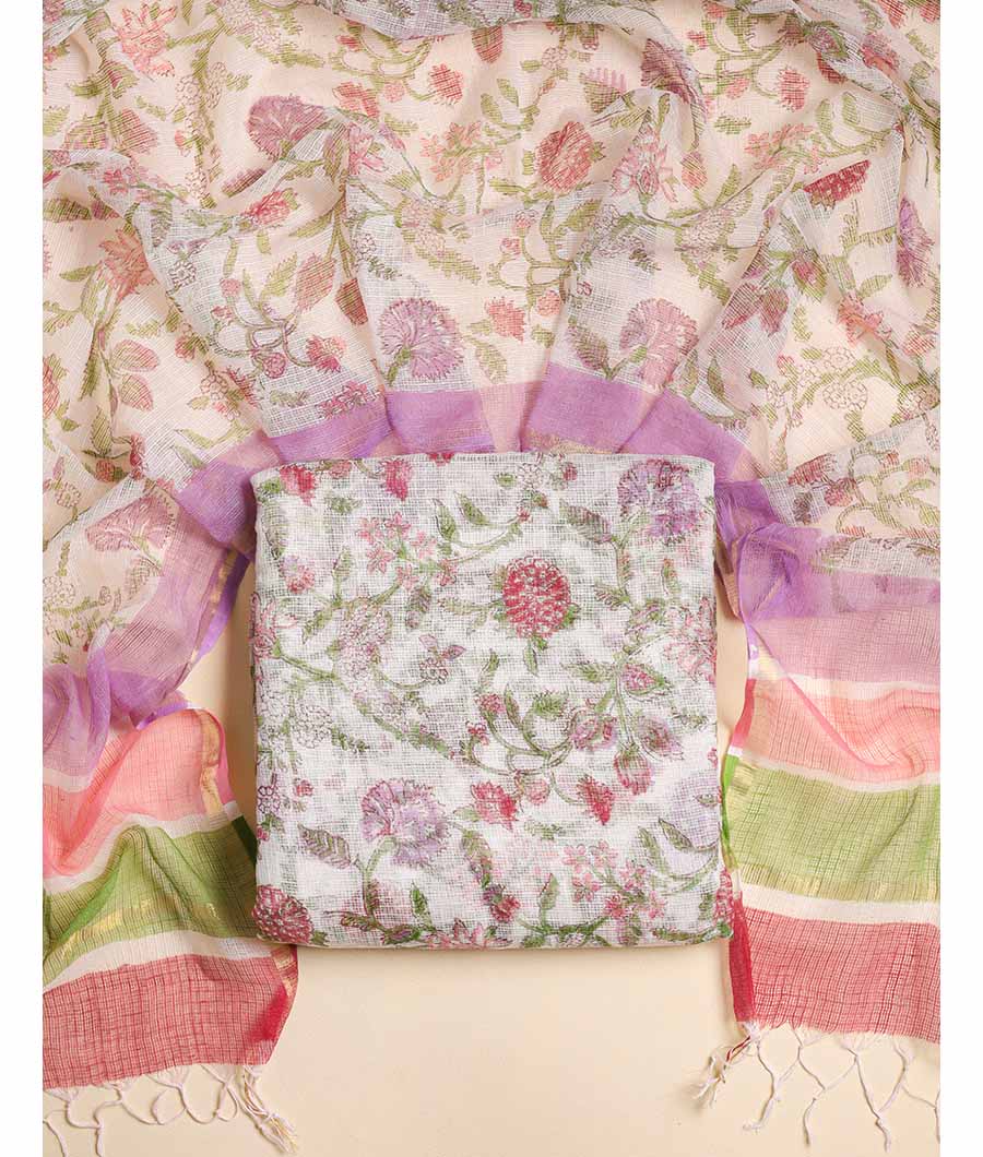 PURE COTTON KOTA TOP AND DUPATTA SET