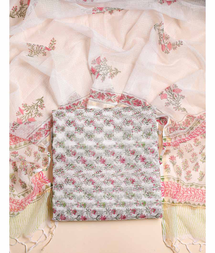 PURE COTTON KOTA TOP AND DUPATTA SET