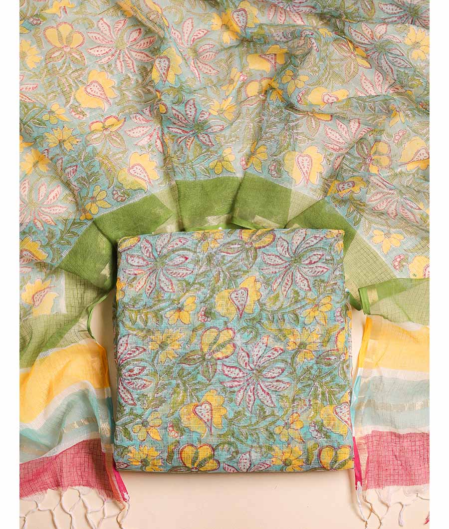 PURE COTTON KOTA TOP AND DUPATTA SET