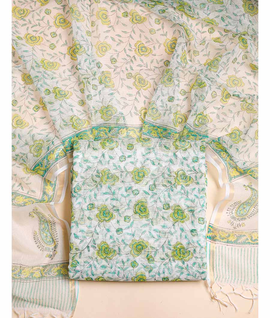 PURE COTTON KOTA TOP AND DUPATTA SET