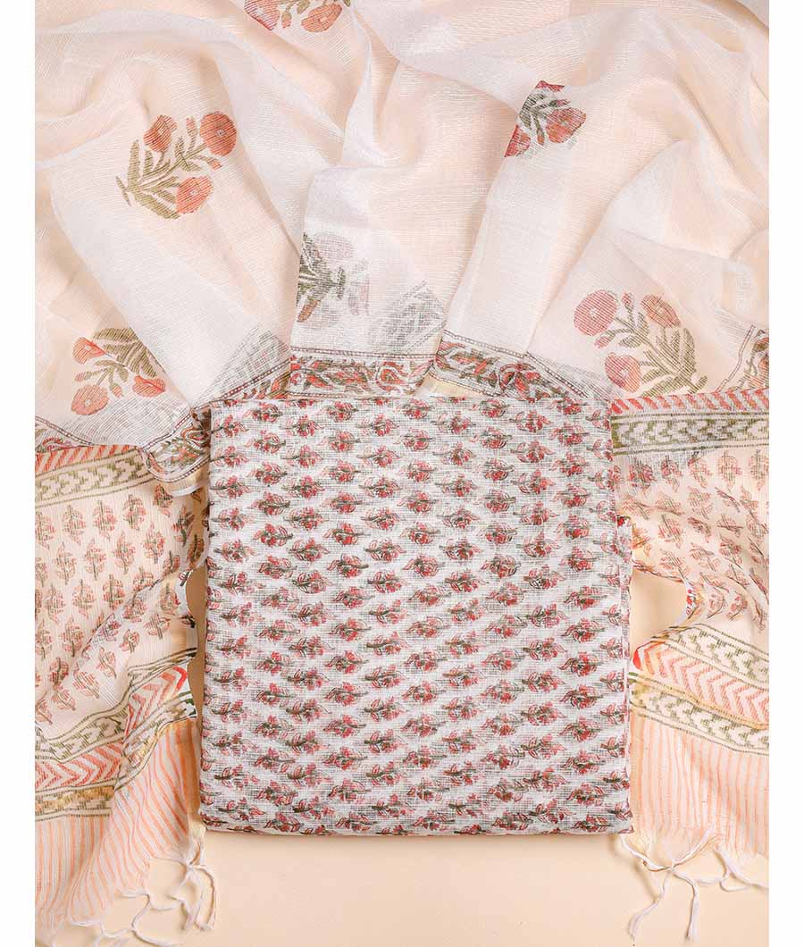 PURE COTTON KOTA TOP AND DUPATTA SET