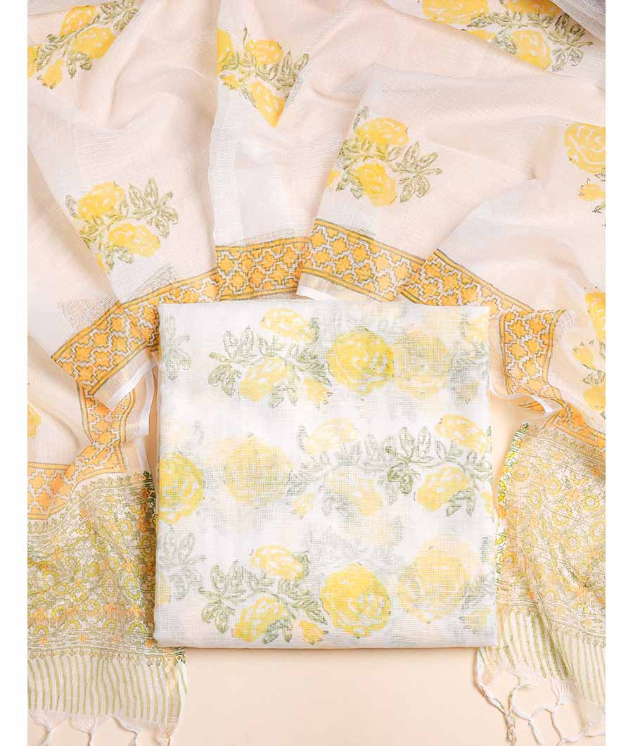 PURE COTTON KOTA TOP AND DUPATTA SET