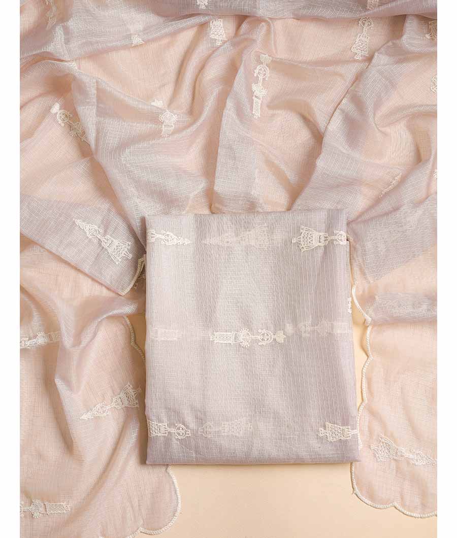 KOTA EMBROIDERED TOP AND DUPATTA SET