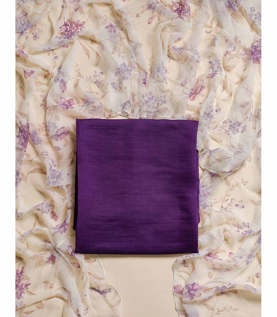 MUL CHANDERI SUIT SET