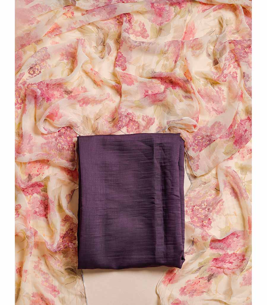 MUL CHANDERI SUIT SET