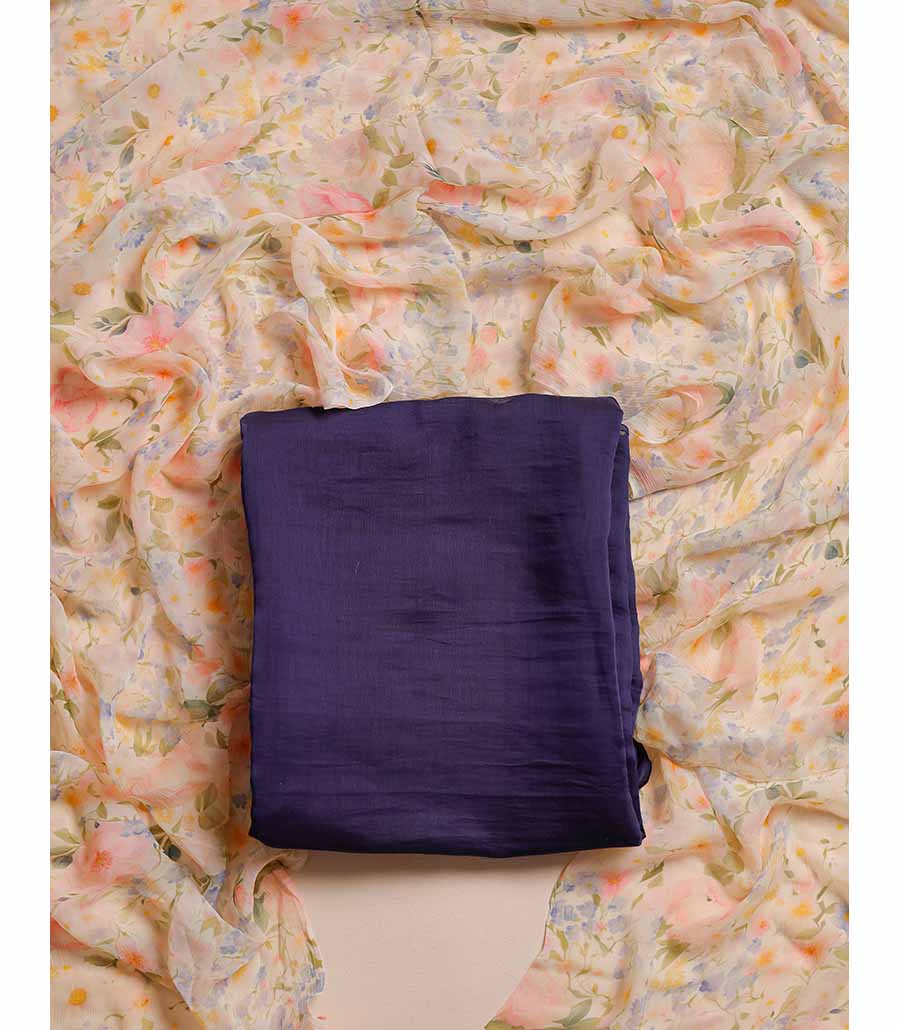 MUL CHANDERI SUIT SET